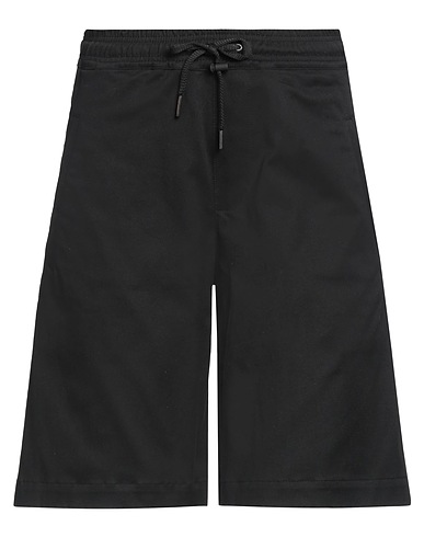 NEIL BARRETT Shorts & Bermuda Black 98% Cotton, 2% Elastane