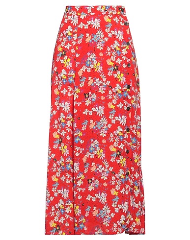 ZADIG&VOLTAIRE Midi skirt Red 100% Viscose