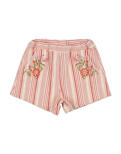 BABE & TESS Shorts & Bermuda Brick red 100% Cotton