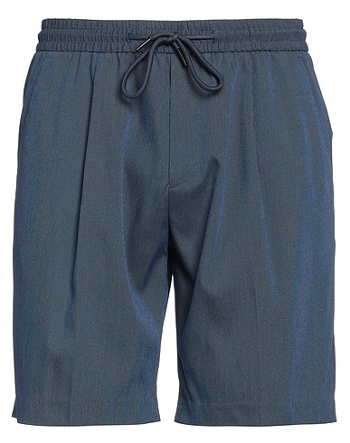 ANTONY MORATO Shorts & Bermuda Navy blue 79% Polyester, 18% Viscose, 3% Elastane