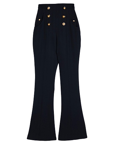 BALMAIN Casual pants Midnight blue 100% Virgin Wool
