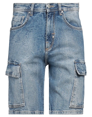 ANTONY MORATO Denim shorts Blue 99% Cotton, 1% Elastane