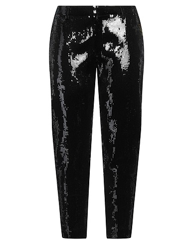 SAINT LAURENT Casual trouser Black 53% Acetate, 47% Viscose