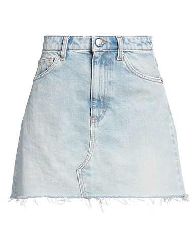 VICOLO Denim skirt DENIM COUTURE 78% Pre-consumer recycled cotton, 20% Post-consumer recycled cotton, 2% Elastane