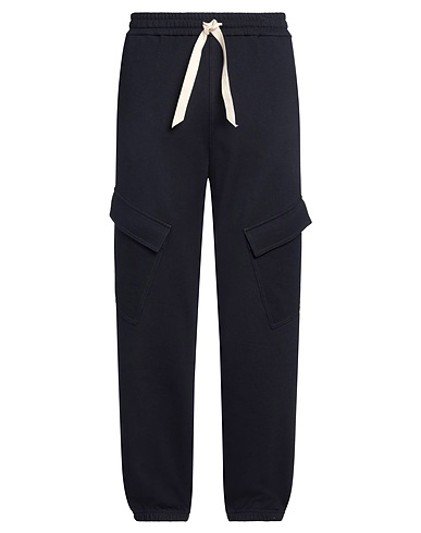 JIL SANDER+ Casual trouser Midnight blue 100% Cotton