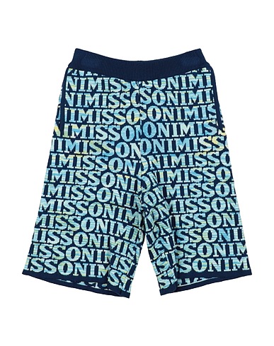 MISSONI KIDS Shorts & Bermuda Navy 100% Cotton