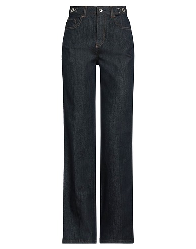 LIU •JO Denim pants Blue 76% Cotton, 22% Polyester, 2% Elastane