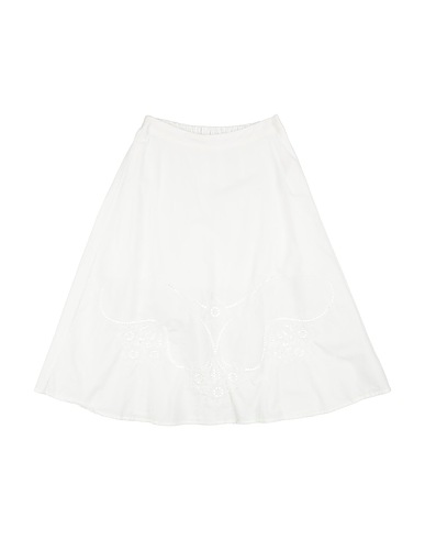 CHLOÉ Skirt White 100% Cotton