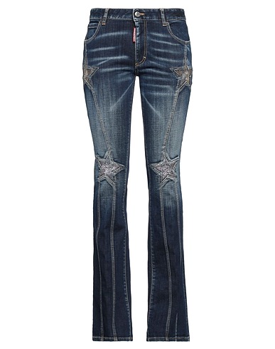 DSQUARED2 Denim trousers Blue 99% Cotton, 1% Elastane