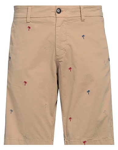 IMPURE Shorts & Bermuda Cammello 97% Cotone, 3% Elastan