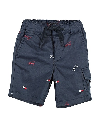 TOMMY HILFIGER Shorts & Bermuda Blu navy 97% Cotone, 3% Elastan