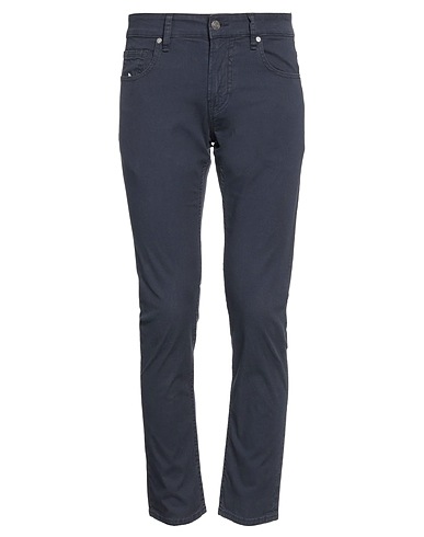 GUESS Casual trouser Midnight blue 97% Cotton, 3% Elastane