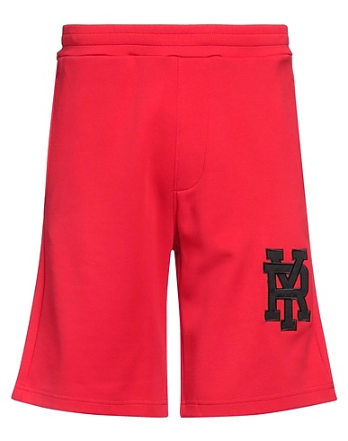 REPLAY Shorts & Bermuda Red 76% Cotton, 18% Polyester, 6% Elastane