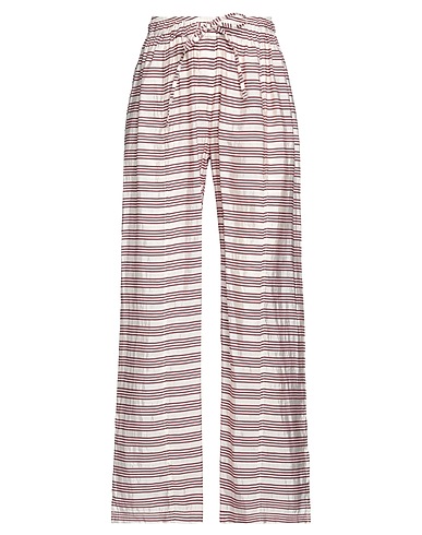 SOULLAND Pantalone Bordeaux 86% Viscosa, 14% Poliestere