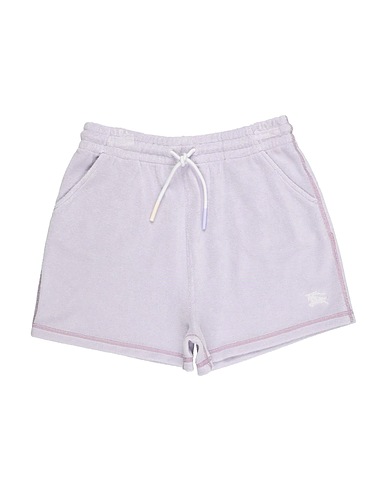 BURBERRY Shorts & Bermudas Lila 86% Baumwolle, 14% Polyester
