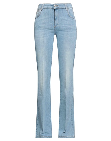 KOCCA Denim trousers Blue 98% Cotton, 2% Elastane