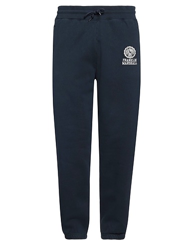 FRANKLIN & MARSHALL Casual trouser Midnight blue 100% Cotton