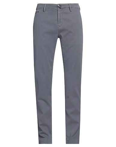 JACOB COHЁN Pantalone Grigio 68% Cotone, 30% Lyocell, 2% Elastan, Poliestere