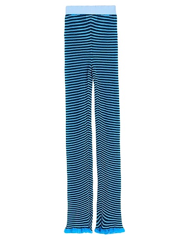 NADIA WIRE Leggings Azzurro 60% Poliestere, 30% Poliestere metallizzato, 10% Nylon