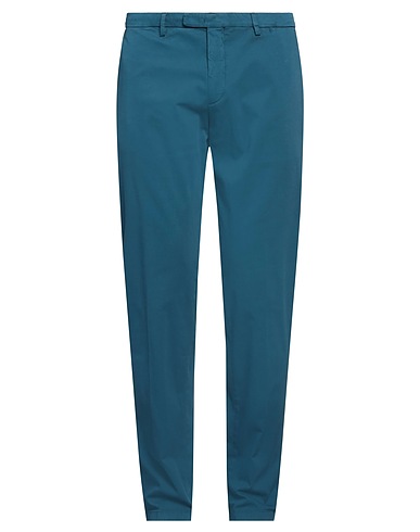 BOGLIOLI Casual trouser Deep teal 98% Cotton, 2% Elastane