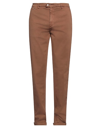 TRAMAROSSA Pantaloni jeans Marrone 87% Cotone, 9% Poliestere, 4% Elastan