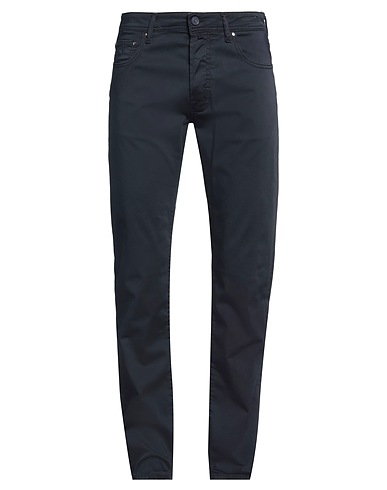JACOB COHЁN Casual trouser Midnight blue 96% Cotton, 4% Elastane, Polyester