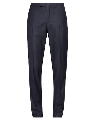 BOGLIOLI Casual pants Navy 99% Virgin Wool, 1% Elastane