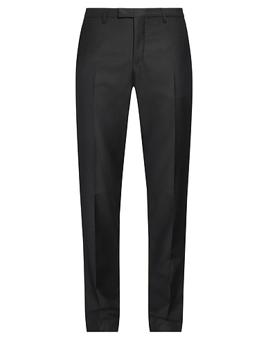 BOGLIOLI Casual pants Black 99% Virgin Wool, 1% Elastane