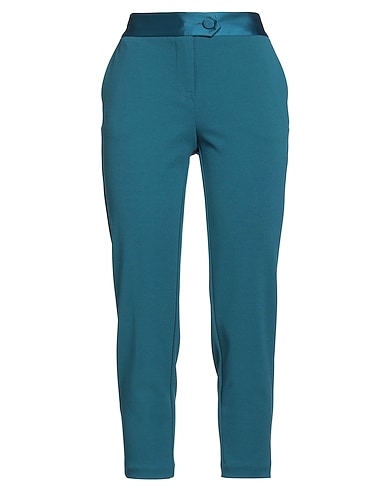 IMPERIAL Casual trouser VERDE PETROLIO 95% Polyester, 5% Elastane