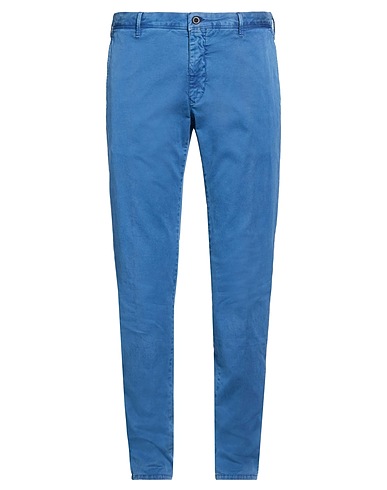 INCOTEX Casual trouser INCOTEX SLACKS BY SLOWEAR Navy blue 97% Cotton, 3% Elastane
