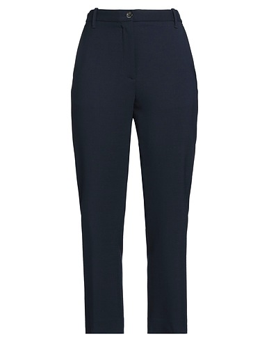 NINE IN THE MORNING Pantalone Blu notte 97% Lana Vergine, 3% Elastan