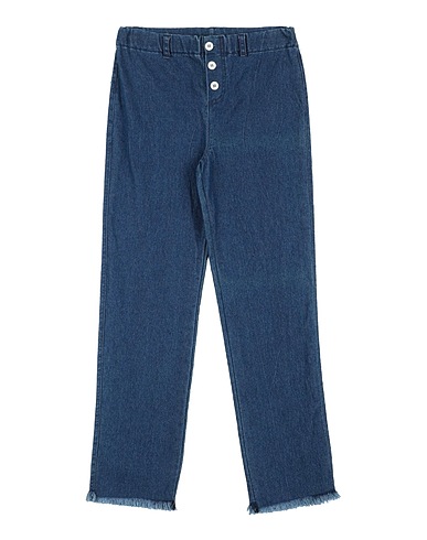 BABE & TESS Pantalone Blu 100% Cotone