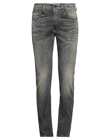 R13 Denim pants Charcoal 92% Cotton, 6% Elastomultiester, 2% Elastane