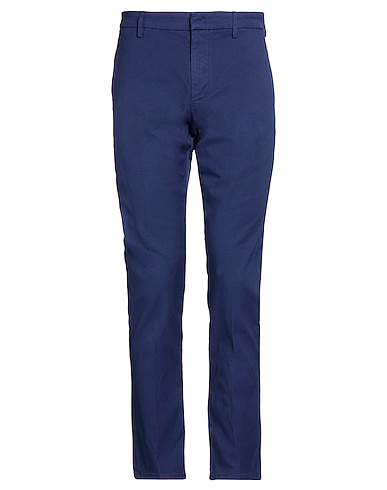 DONDUP Casual pants Blue 98% Cotton, 2% Elastane