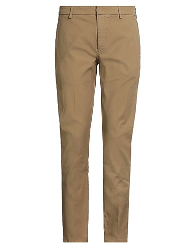 DONDUP Casual trouser Khaki 98% Cotton, 2% Elastane