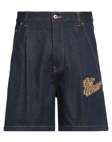 OFF-WHITE™ Denim shorts Blue 100% Cotton