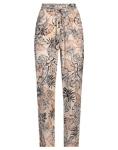 KOCCA Casual trouser Beige 97% Cotton, 3% Elastane
