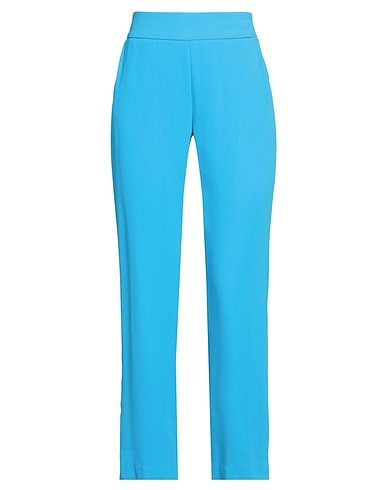 NO SECRETS Casual pants Azure 100% Polyester