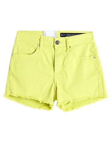 ARMANI EXCHANGE Shorts & Bermuda Verde lime 98% Cotone, 2% Elastan