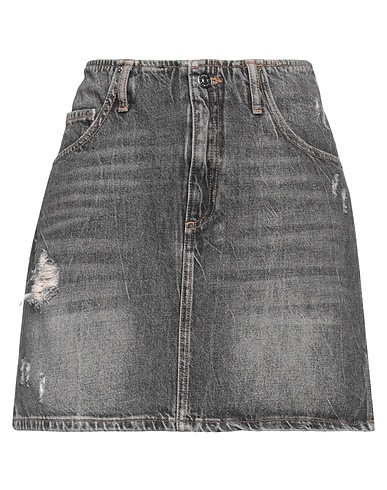 ARMANI EXCHANGE Denim skirt Charcoal 100% Cotton