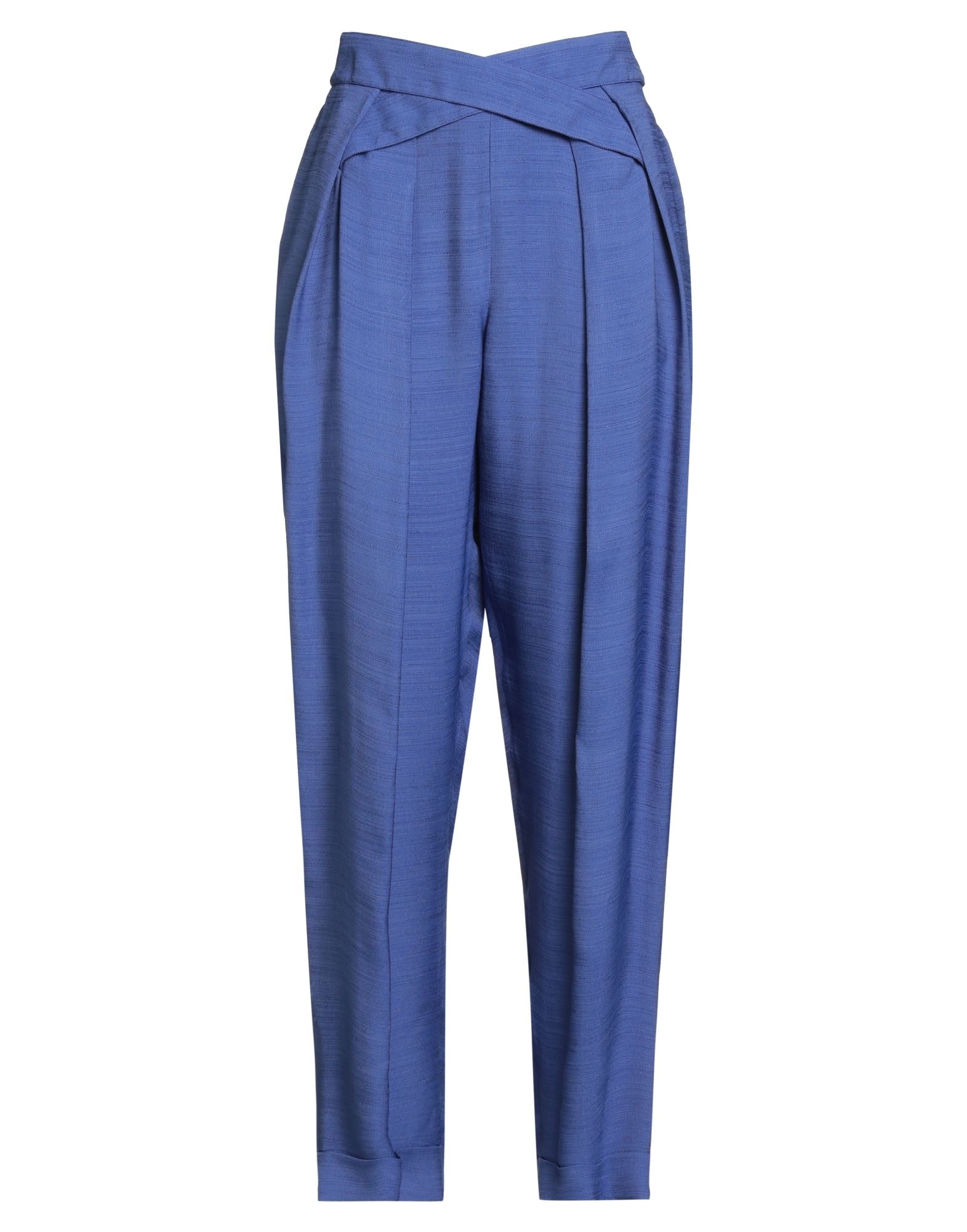 EMPORIO ARMANI | Blue Women's Casual Pants | YOOX
