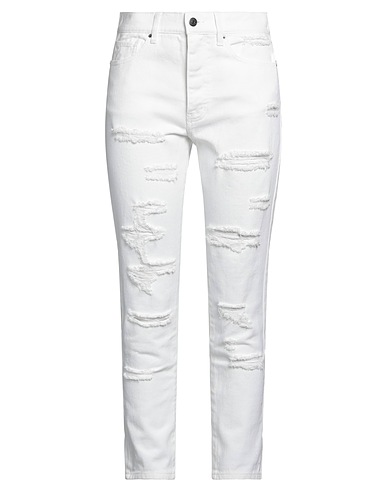 ARMANI EXCHANGE Denim trousers White 100% Cotton