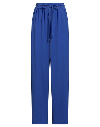 EMPORIO ARMANI Casual pants Blue 95% Polyester, 5% Elastane