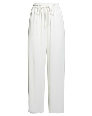 EMPORIO ARMANI Pantalon Blanc 95% Polyester, 5% Élasthanne
