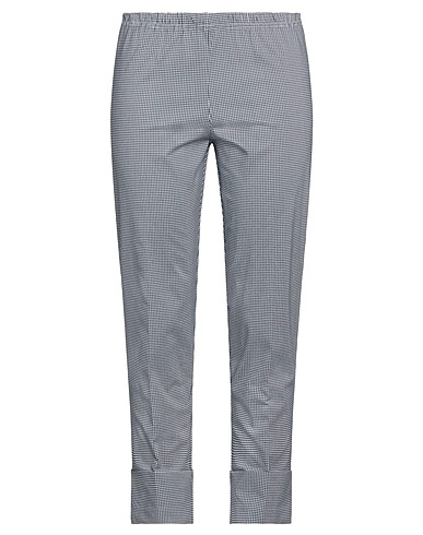 CORINNA CAON Casual trouser Navy blue 64% Viscose, 16% Polyester, 15% Polyamide, 5% Elastane