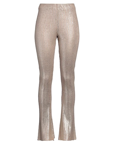 SEVENTY VENEZIA Leggings Gold 68% Viscose, 29% Acrylic, 3% Elastane