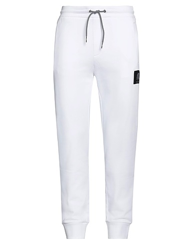 ARMANI EXCHANGE Pantalone Bianco 100% Cotone