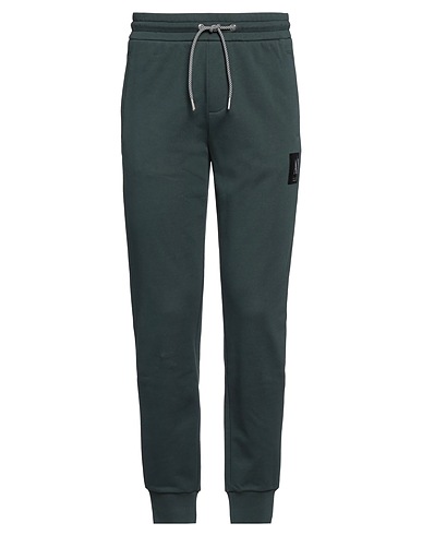 ARMANI EXCHANGE Casual trouser Dark green 100% Cotton