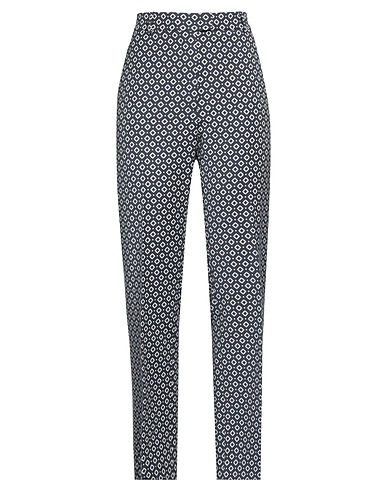 SEVENTY VENEZIA Casual pants Navy 66% Cotton, 32% Polyester, 2% Elastane