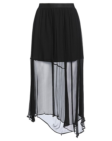 ARMANI EXCHANGE Midi skirt 100% Viscose, Polyester, Elastane